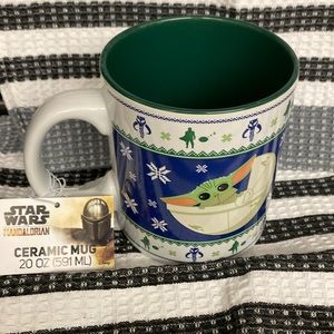 ⭐️4/$36⭐️ Mandalorian Grogu Holiday Sweater Ceramic Mug